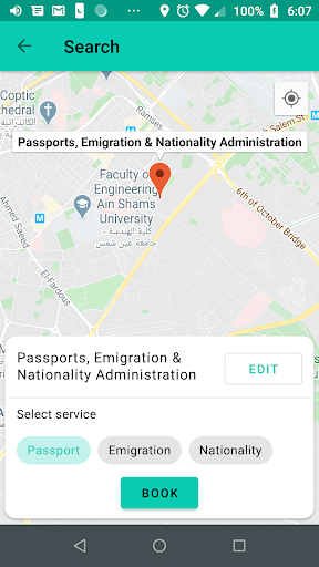 Tabourless - A virtual queue Screen 3
