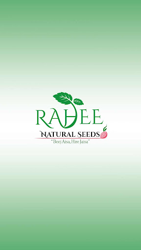 Android application Rahee Natural Seeds screenshort
