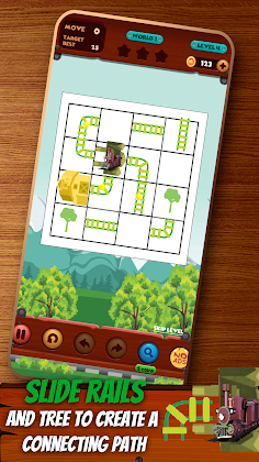 Train Sliding Puzzle Rail Rush - Screenshot 2