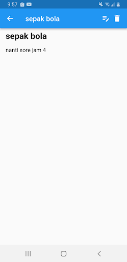 Android application CatatanQ screenshort