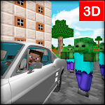 Cover Image of 下载 Pixel Town Craft: Blocky Roads  APK