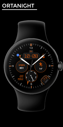 Ortanight - watch face screenshot 6