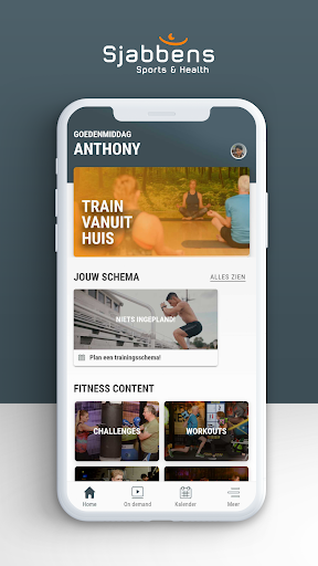 Android application Sjabbens Sports & Health screenshort