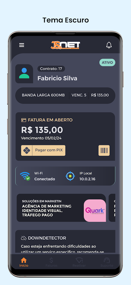#5. JSNET TELECOM (Android) 作者: Hostcel