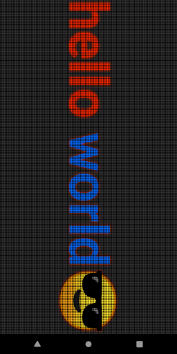 Android application LED Scroller Master screenshort