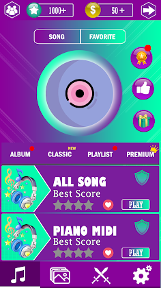 Dave and Ava Piano Tiles - Screenshot 1
