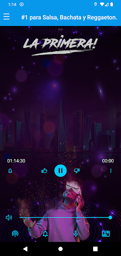 Android application Maxima 104.1 screenshort