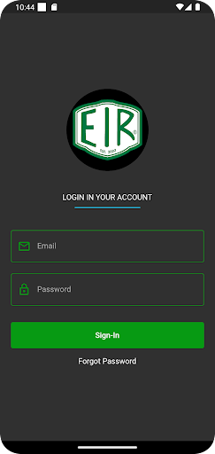 Android application EIR App screenshort