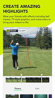 screenshot of Zepp Golf Swing Analyzer