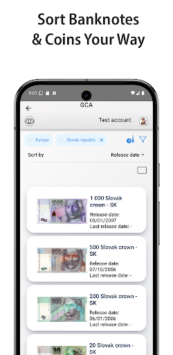 GCA - Global Collector App Screenshot 3 - AppWisp.com
