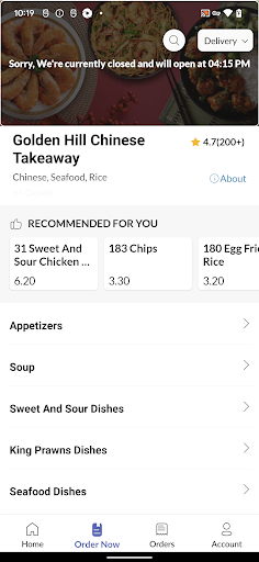 Golden Hill Chinese Takeaway