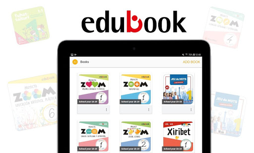 Android application Edubook by Vicens Vives screenshort