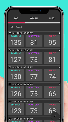 Blood Pressure Diary Log