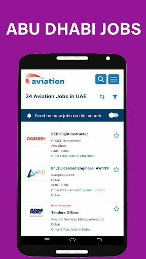 Jobs in Abu Dhabi App Screen 3