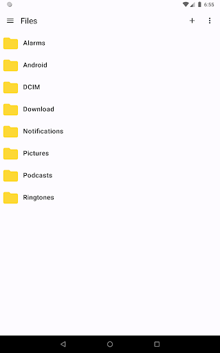 Screenshot of Files