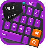 Big buttons keyboard icon