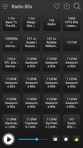 80s Radio FM AM Music Screen 2