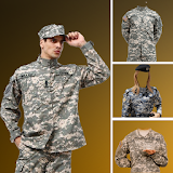 US Army and commando uniform Photo Suit Editor icon
