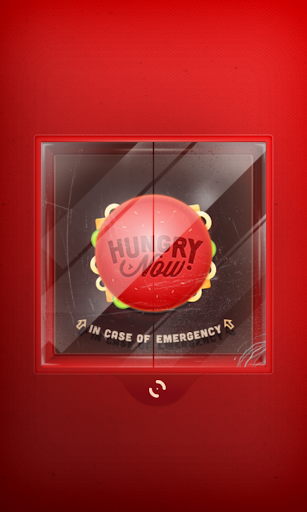 Android application Hungry Now - Fast Food Locator screenshort