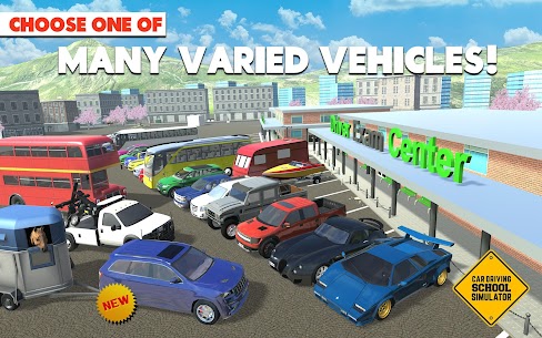 Car Driving School Simulator MOD APK v3.10.0 (Free Shopping/Unlocked) Free For Android 9