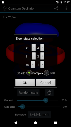 Quantum Harmonic Oscillator Screen 3