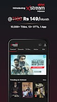 screenshot of Airtel Xstream: Movies & Shows