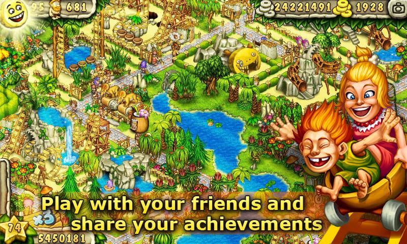 Prehistoric Park Builder 1.5 APK + Mod (Remove ads / Mod speed) for Android