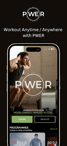 Android application PWER: By London Fitness Guy screenshort