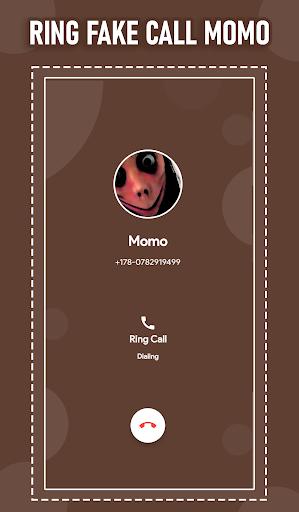 Android application momo fake call video and chat screenshort