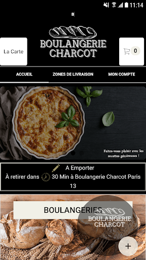 Boulangerie Charcot Screen 2