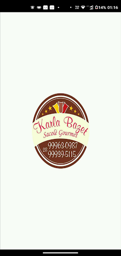 Android application Karla Bazet - Sacole Gourmet screenshort