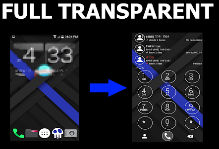 THEME TRANSPARENT FOR EXDIALER