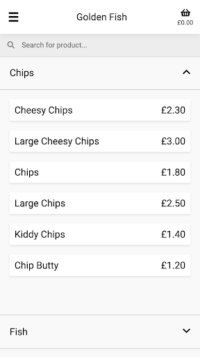 Golden Fish & Chips Screen 2
