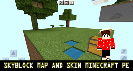 Skyblock map for Minecraft PE