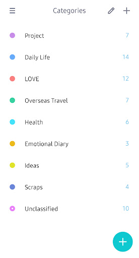Screenshot of DecoDiary - Timeline Diary
