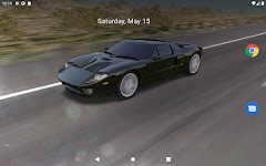 screenshot of 3D Car Live Wallpaper Lite