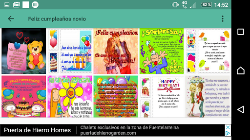 Feliz Aniversario Novio Screen 2
