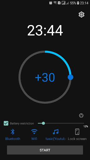 Android application Sleep Timer 2021 - turn Music screenshort