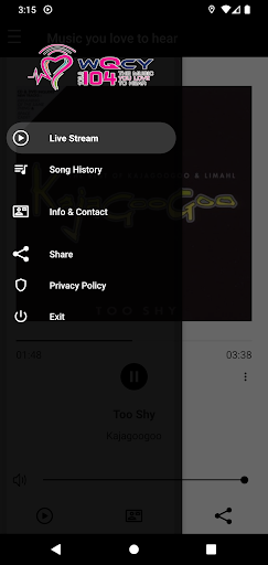 WQCY Screen 2