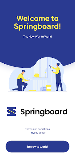 Android application Springboard Jobs screenshort
