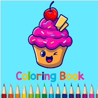 Cupcakes Coloring  Activity