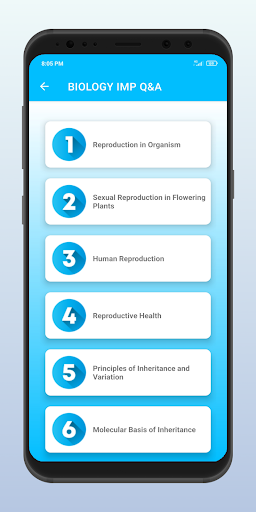 Class 12 Biology Imp Questions Screen 2
