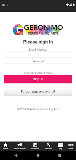 Geronimo Performing Arts Screen 3