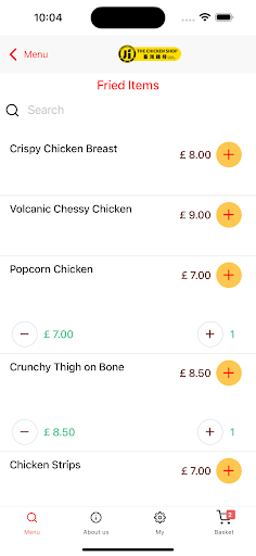 Ji The Chicken Shop Preston Screen 2