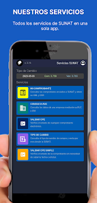 Screenshot 1 Servicios Sunat android