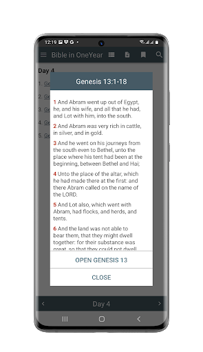 Bible in One Year Screen 2