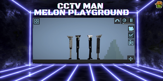 CCTV Man Mod Melon Playground