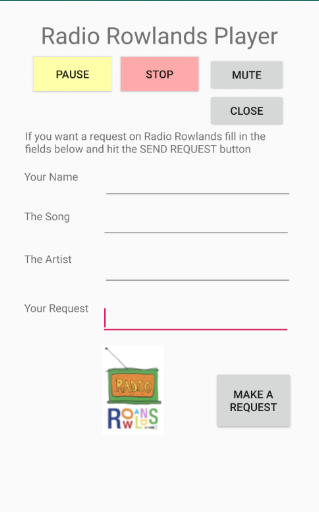 RowlandsRadio Screenshot 2 - AppWisp.com