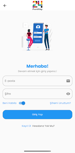 Android application 24 Portföy screenshort