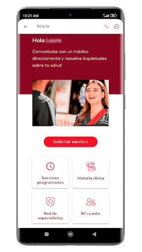 Android application emi screenshort